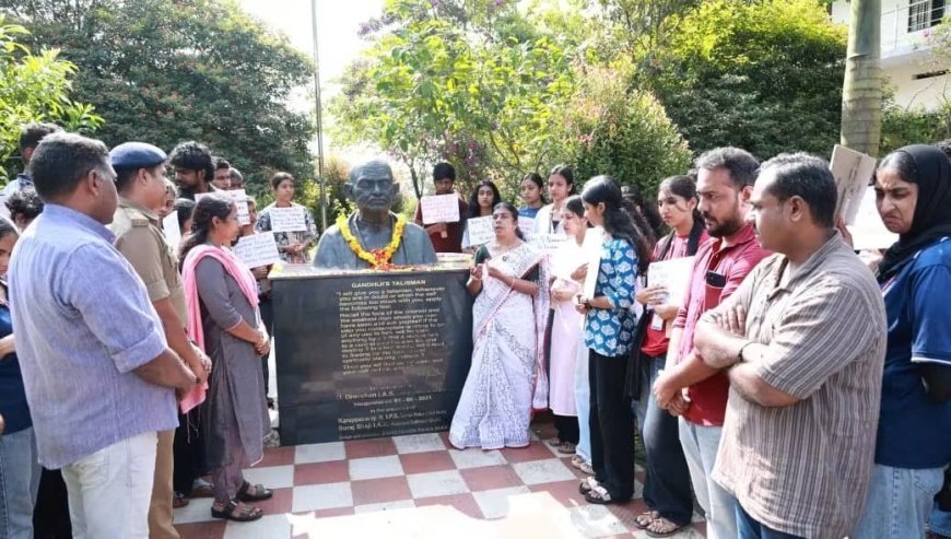 ഇടുക്കി ജില്ലയിൽ ഗാന്ധിജയന്തി വാരാഘോഷത്തിന് തുടക്കം കുറിച്ചു