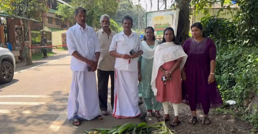 വന്യജീവി വാരാഘോഷത്തിനെതിരെ EDC അംഗങ്ങളുടെ പ്രതിഷേധം