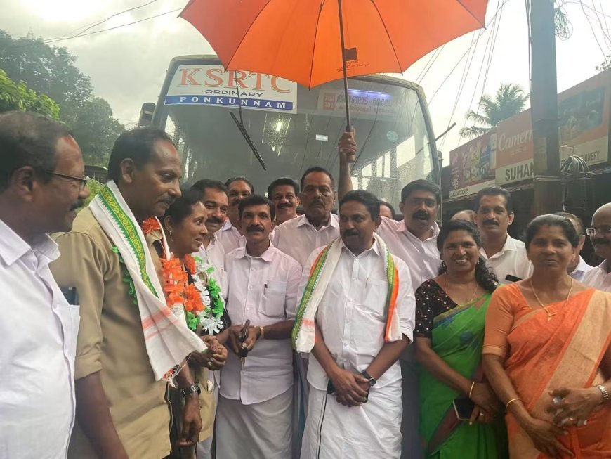 പെരുവന്താനം–മേലോരം റൂട്ടിൽ കെഎസ്ആർടിസി സർവീസ് പുനരാരംഭിച്ചു