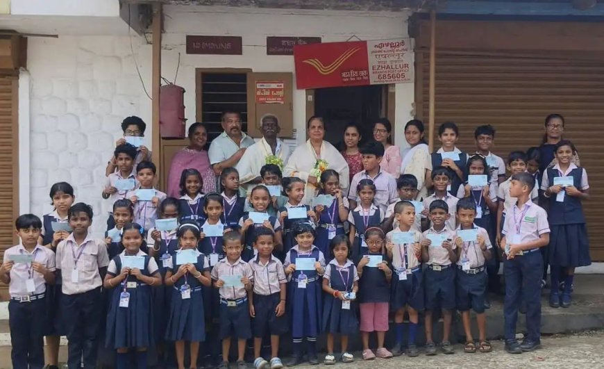 തപാൽ ദിനം ആഘോഷമാക്കി സെന്റ് സെബാസ്റ്റ്യൻ യു.പി. സ്കൂൾ