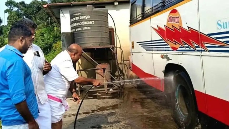 സേവാ സങ്കൽപ് അഭിയാൻ; കട്ടപ്പന കെ.എസ്.ആർ.ടി.സി. ഡിപ്പോ ശുചീകരിച്ചു