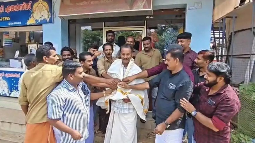 സത്യസന്ധതയുടെ മാതൃകയായി ടോമി; പണവും രേഖകളും സുരക്ഷിതമായി ഉടമയ്ക്ക് കൈമാറി