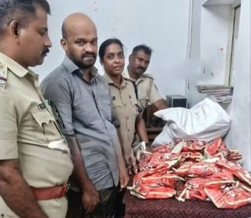 എരുമേലിയിൽ 6000 പാക്കറ്റ് നിരോധിത പുകയില ഉത്പന്നങ്ങൾ പിടികൂടി; രണ്ടുപേർ അറസ്റ്റിൽ