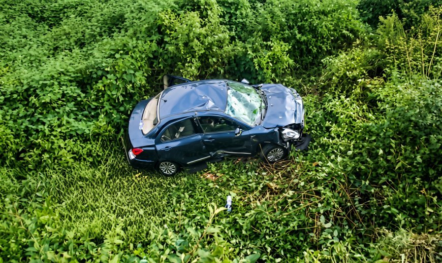 കട്ടപ്പന - കുട്ടിക്കാനം റൂട്ടിൽ വാഹനാപകടം.നിയന്ത്രണം വിട്ട കാർ കുഴിയിലേക്ക് മറിഞ്ഞു